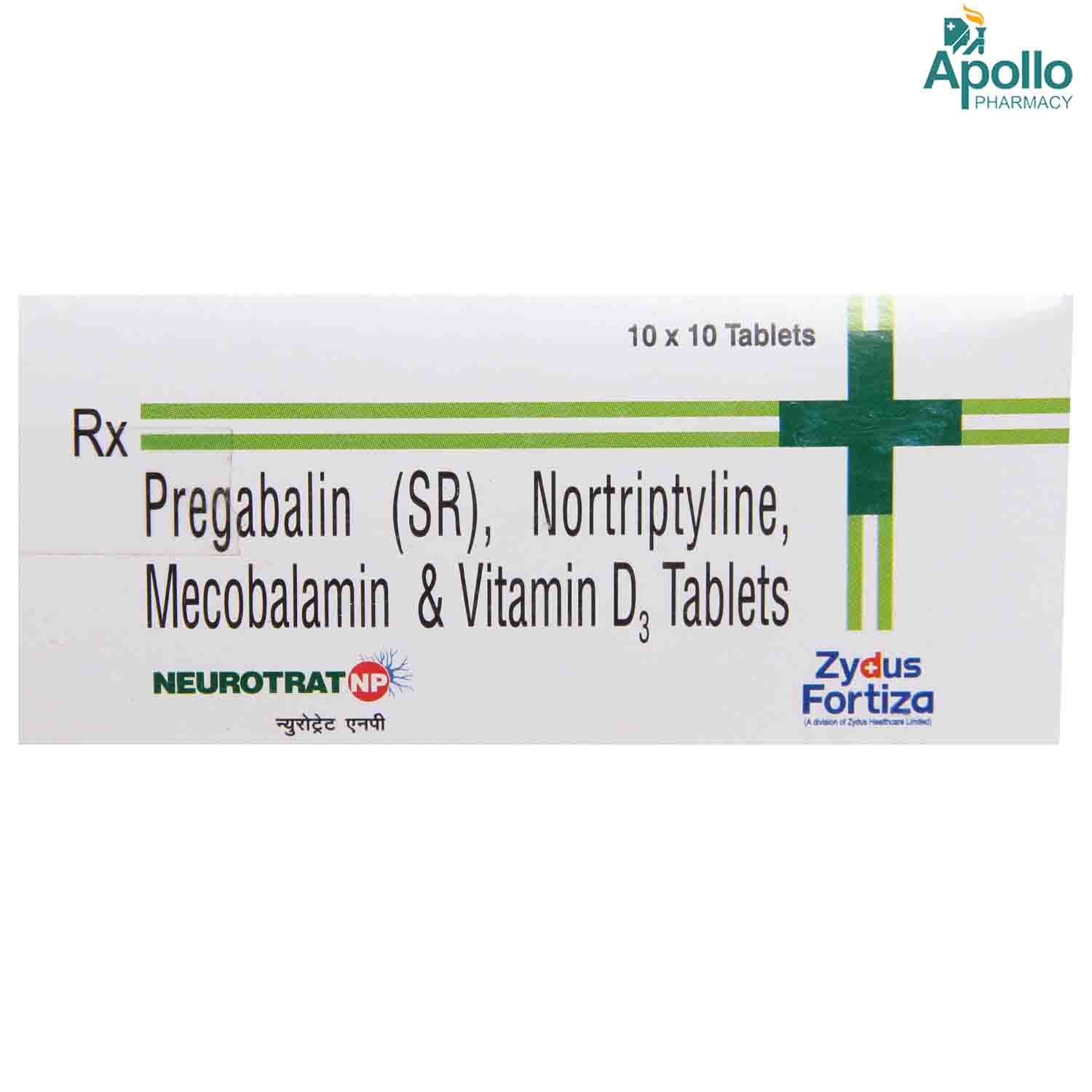 Buy Neurotrat NP Tablet 10's Online