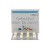 Neuro D3 60K Capsule 8's, Pack of 8 CapsuleS