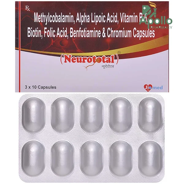 Neurototal Capsule 10's, Pack of 10 CAPSULES