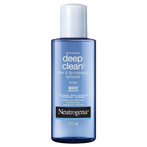 Neutrogena Deep Clean Eye &amp; Lip Makeup Remover, 112 ml, Pack of 1