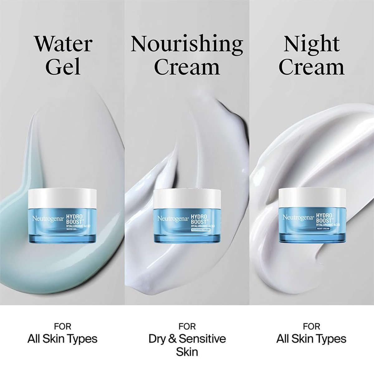 Neutrogena Hydro boost Hyaluronic Acid Night cream, 50 gm, Pack of 1 Neutrogena Hydro boost Hyaluronic Acid Night cream, 50 gm, Pack of 1