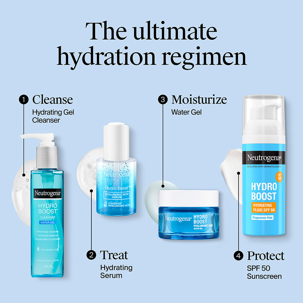 Neutrogena Hydro Boost Hyaluronic Acid Water Gel 15 ml | Hyaluronic Acid, Amino Acid & Electrolytes | 5X More Hydration For 72hrs | For Plumpy & Dewy Skin | For All Skin Type, Pack of 1 Neutrogena Hydro Boost Hyaluronic Acid Water Gel 15 ml | Hyaluronic Acid, Amino Acid & Electrolytes | 5X More Hydration For 72hrs | For Plumpy & Dewy Skin | For All Skin Type, Pack of 1