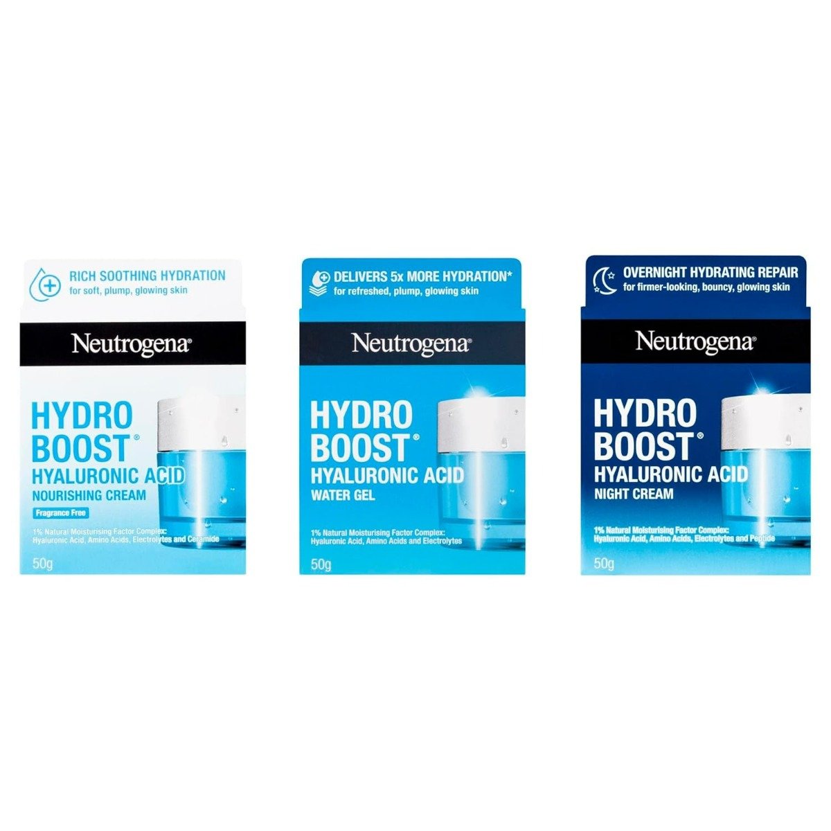 Neutrogena Hydro Boost Hyaluronic Acid Nourishing Cream, 50 gm, Pack of 1 Neutrogena Hydro Boost Hyaluronic Acid Nourishing Cream, 50 gm, Pack of 1