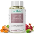 Neuherbs Hair-Skin Vitamins with Hyaluronic Acid, 60 Capsules