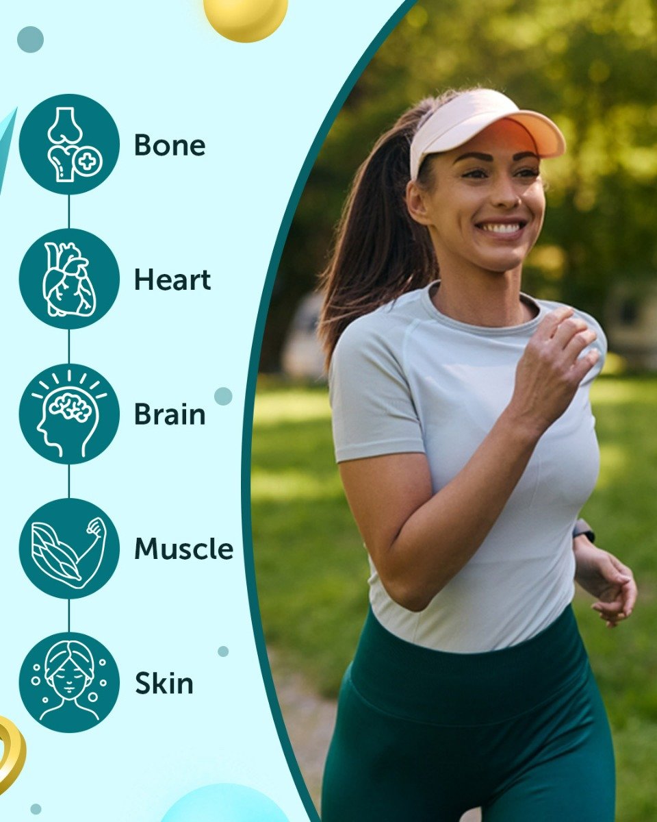 Neuherbs Mini Deep Sea Omega 3 Fish Oil 1000mg With Vitamin D3 & E, 60 Softgels | EPA - 360mg, DHA - 240mg, Pack of 1 Neuherbs Mini Deep Sea Omega 3 Fish Oil 1000mg With Vitamin D3 & E, 60 Softgels | EPA - 360mg, DHA - 240mg, Pack of 1