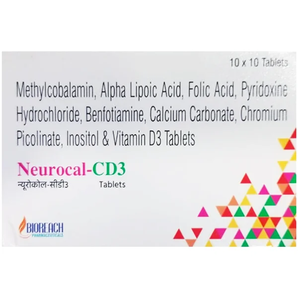 Neurocal-CD3 Tablet 10's