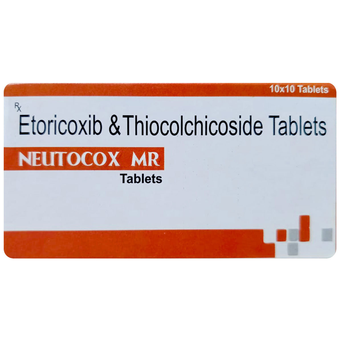Neutocox MR Tablet 10's, Pack of 10 Neutocox MR Tablet 10's, Pack of 10