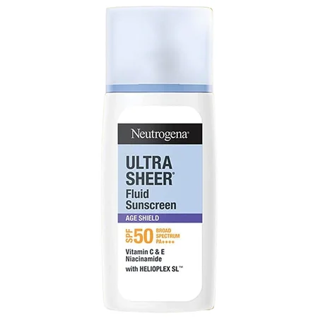 Neutrogena SPF 50 Pa+ Ultrasheer Fluid Sunscreen, 40 ml