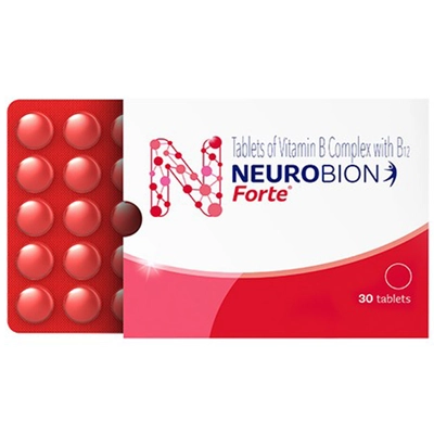 Neurobion Forte Tablet 30's, Pack of 30 TabletS