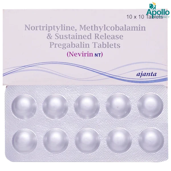 Nevirin NT 75 mg Tablet 10's