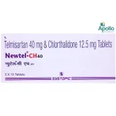 Newtel-CH 40 Tablet 10's, Pack of 10 TABLETS