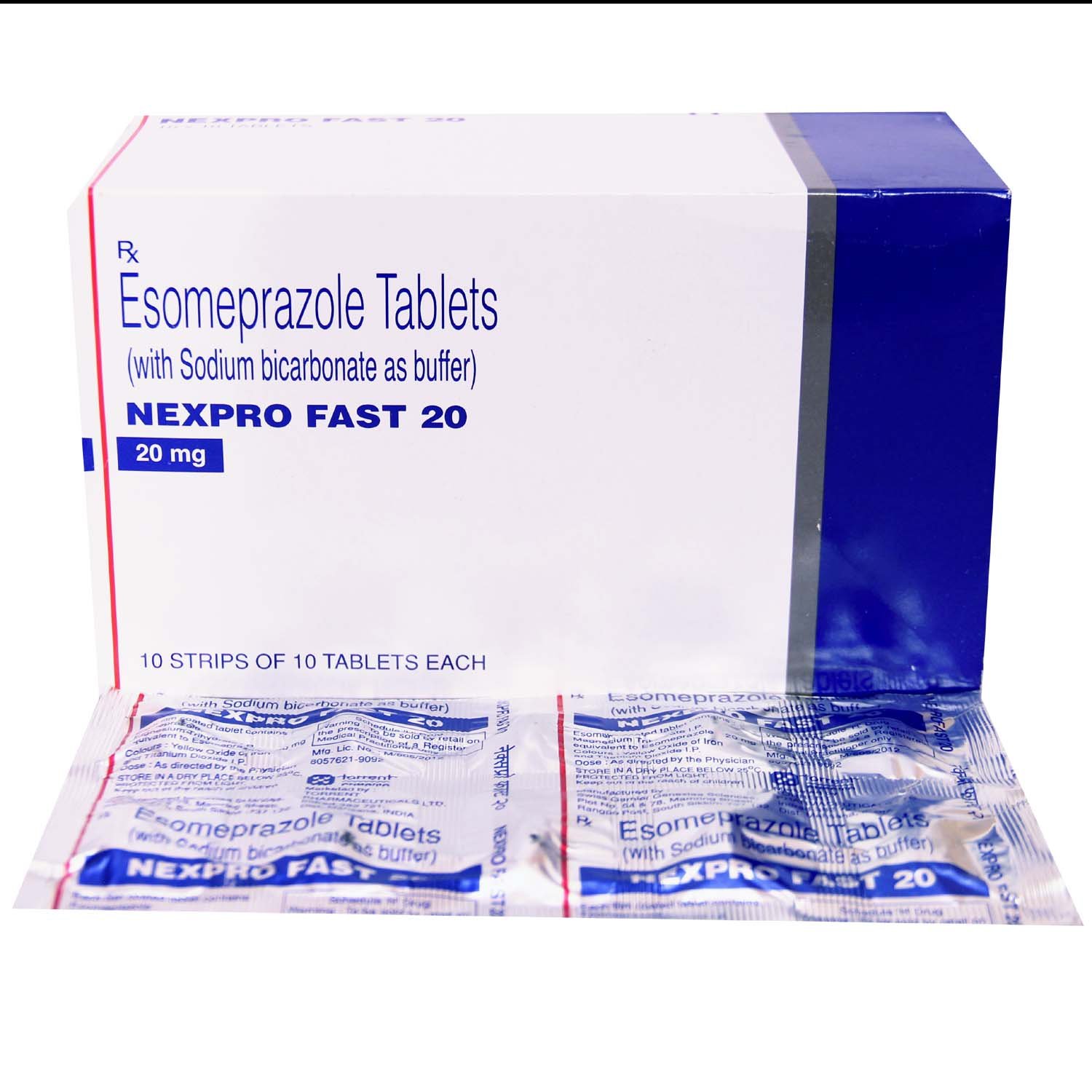 Nexpro Fast 20 Tablet 10's, Pack of 10 TABLETS Nexpro Fast 20 Tablet 10's, Pack of 10 TABLETS