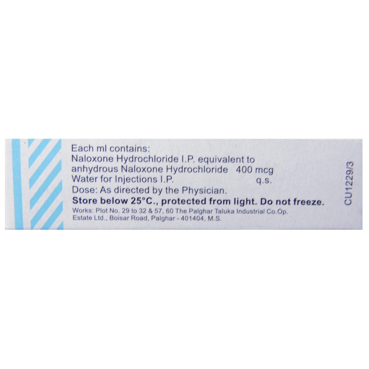 Nex 400mcg/1ml Injection, Pack of 1 Injection Nex 400mcg/1ml Injection, Pack of 1 Injection