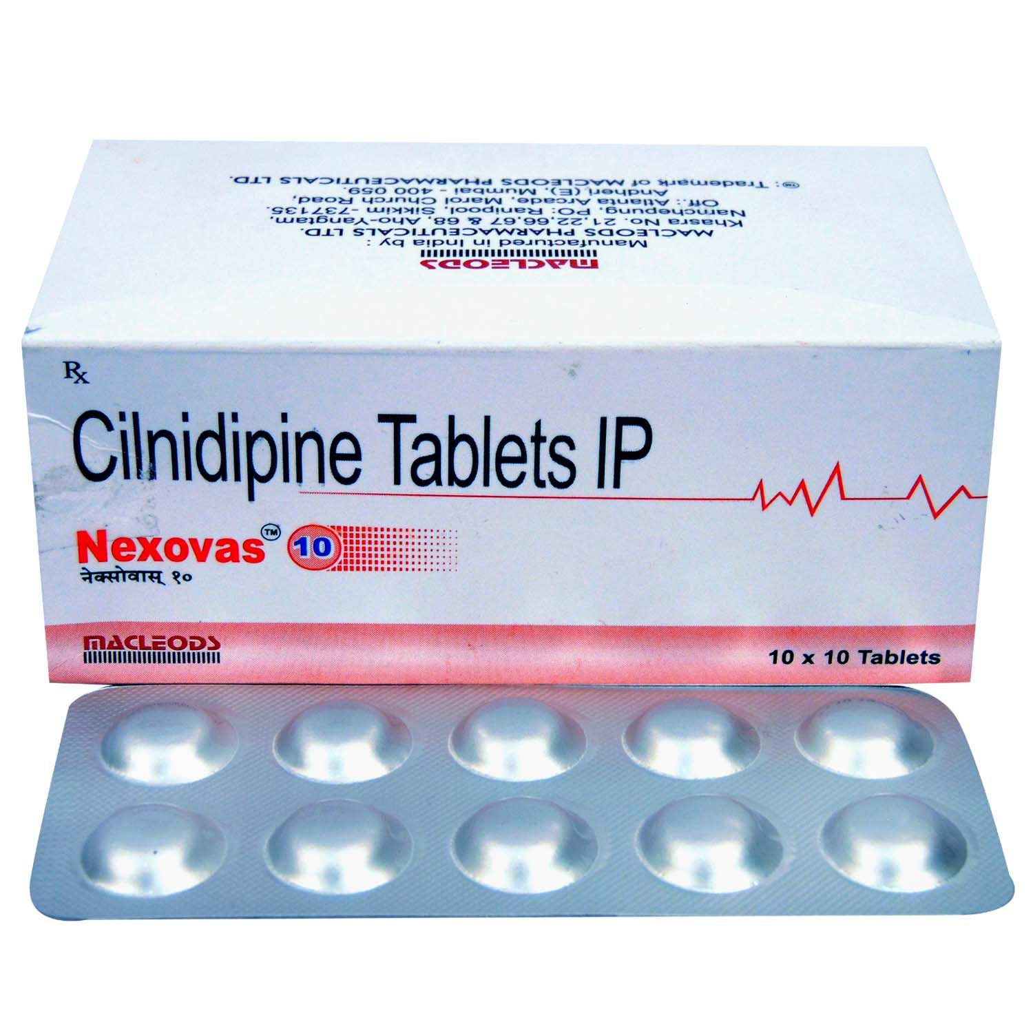 Nexovas 10 Tablet | Uses, Side Effects, Price | Apollo Pharmacy