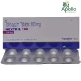 Nextril 100 Tablet 10's, Pack of 10 TABLETS