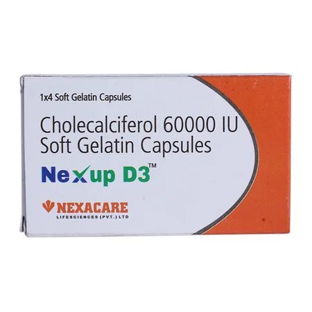 Nexup D3 60K Capsule 4's