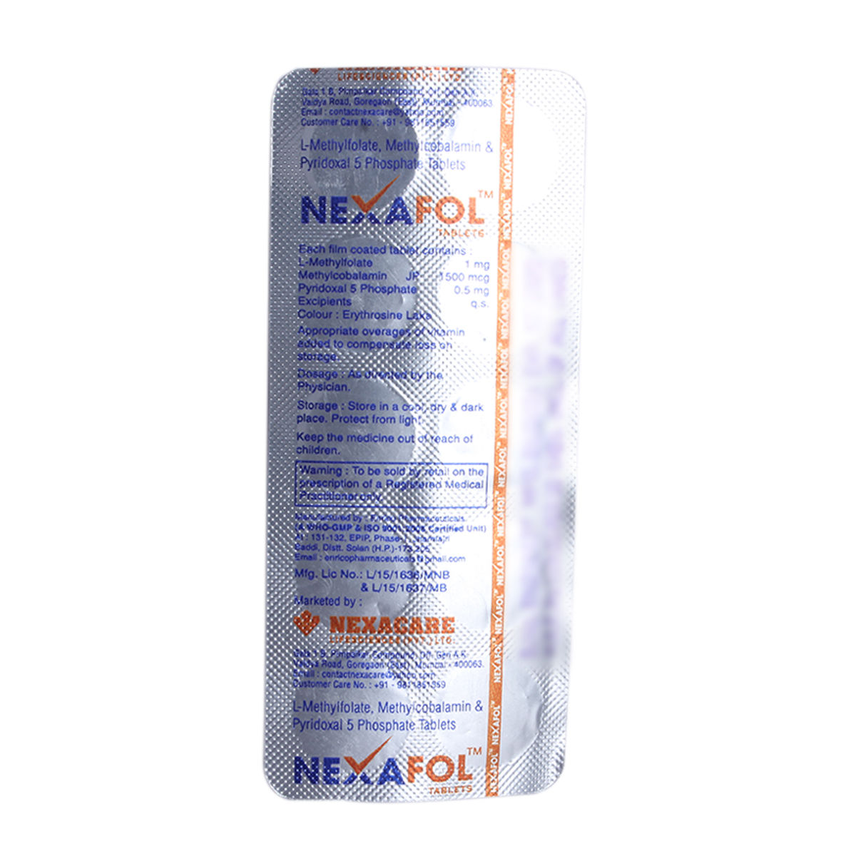 Buy Nexafol Tablet 10's Online