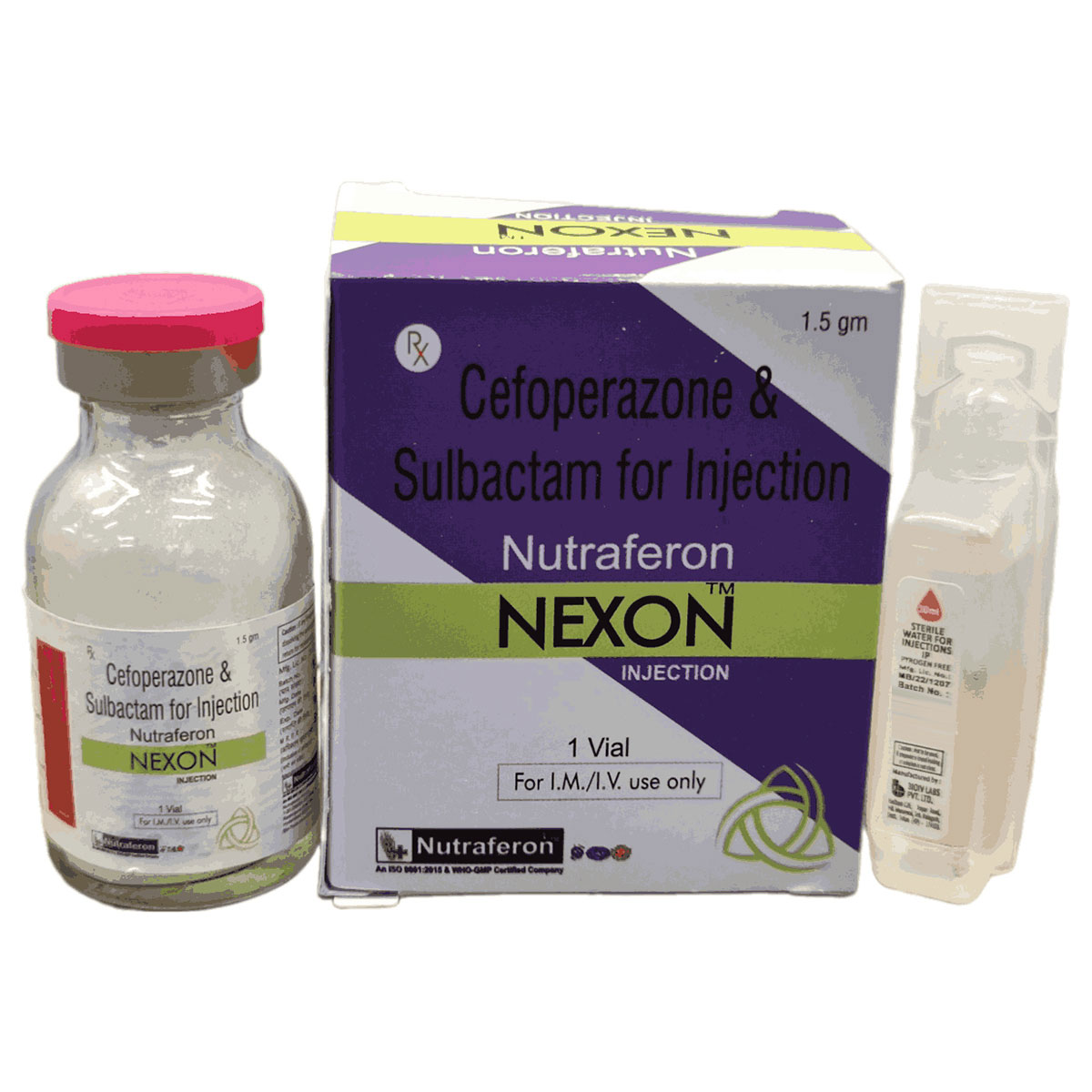 Nutraferon Nexon 1.5 gm Injection 1's, Pack of 1 Nutraferon Nexon 1.5 gm Injection 1's, Pack of 1