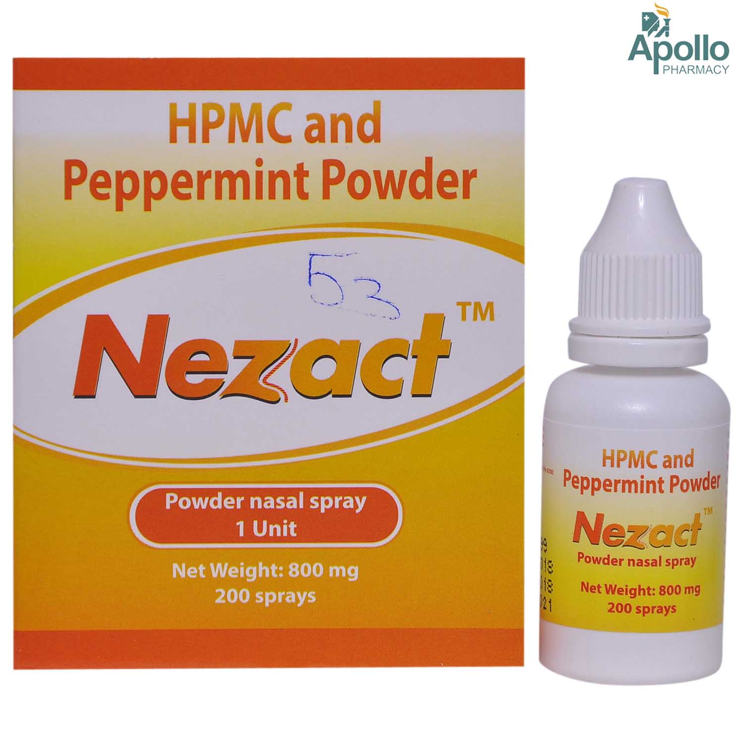 Nezact Powder Nasal Spray, Pack of 1 NASAL SPRAY Nezact Powder Nasal Spray, Pack of 1 NASAL SPRAY