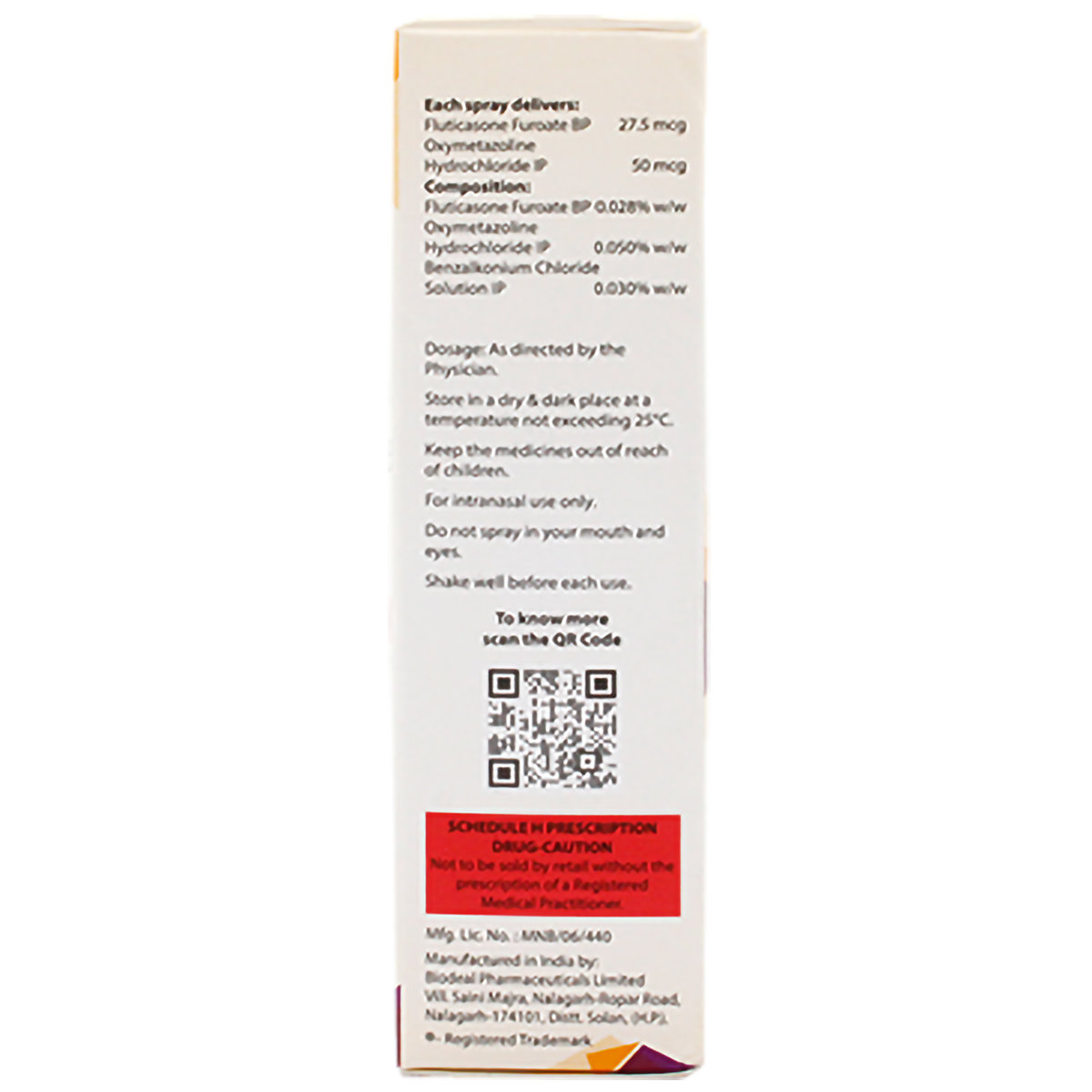 Nezaflo D Nasal Spray 70 MDI, Pack of 1 Nezaflo D Nasal Spray 70 MDI, Pack of 1