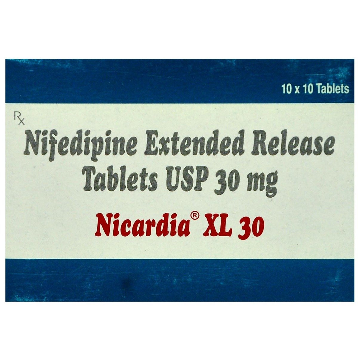 Nicardia XL 30 Tablet 10's, Pack of 10 TABLETS Nicardia XL 30 Tablet 10's, Pack of 10 TABLETS
