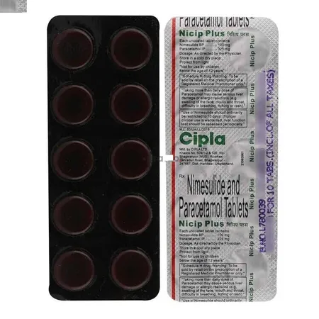 Nicip Plus Tablet 10's