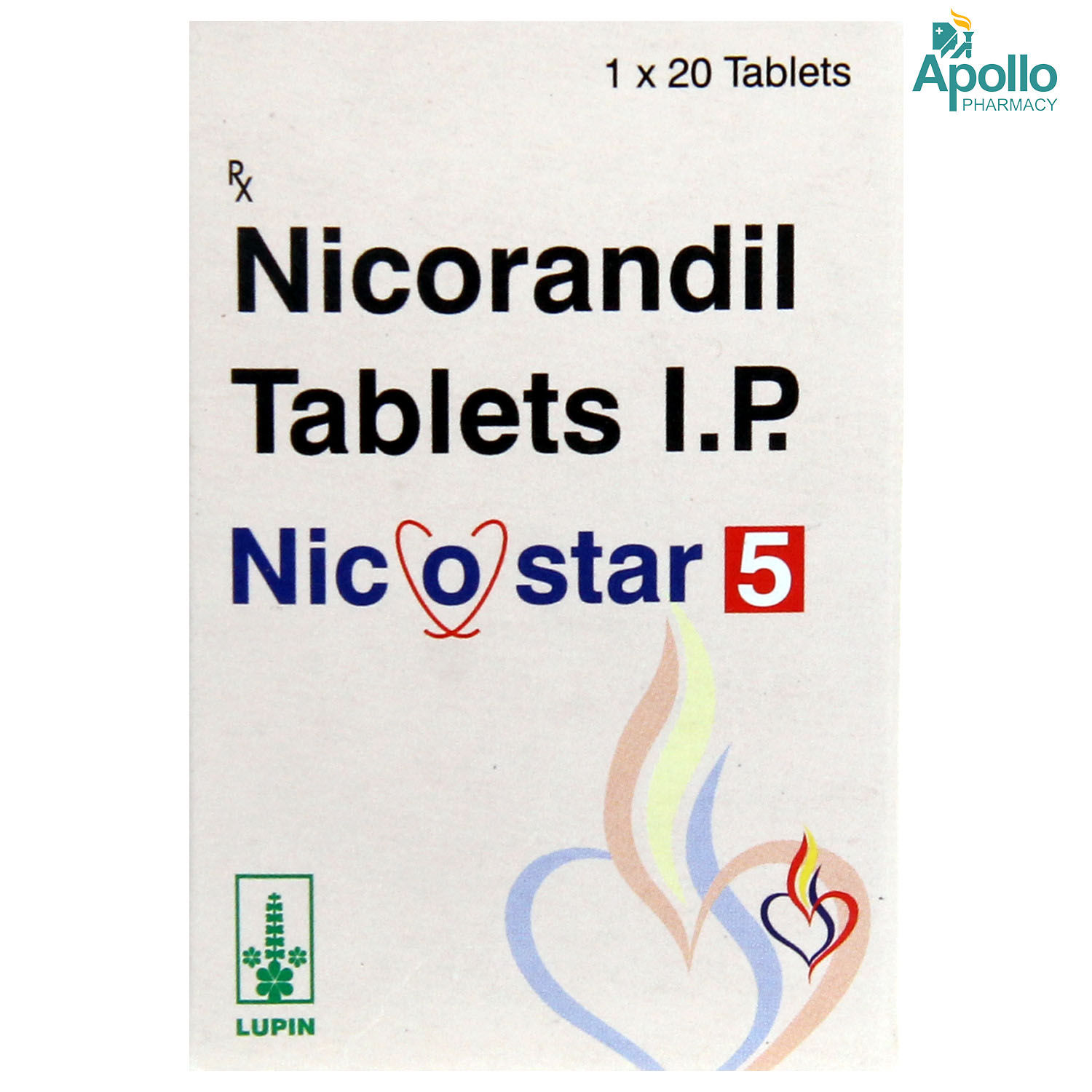 Buy Nicostar 5 Tablet 20's Online