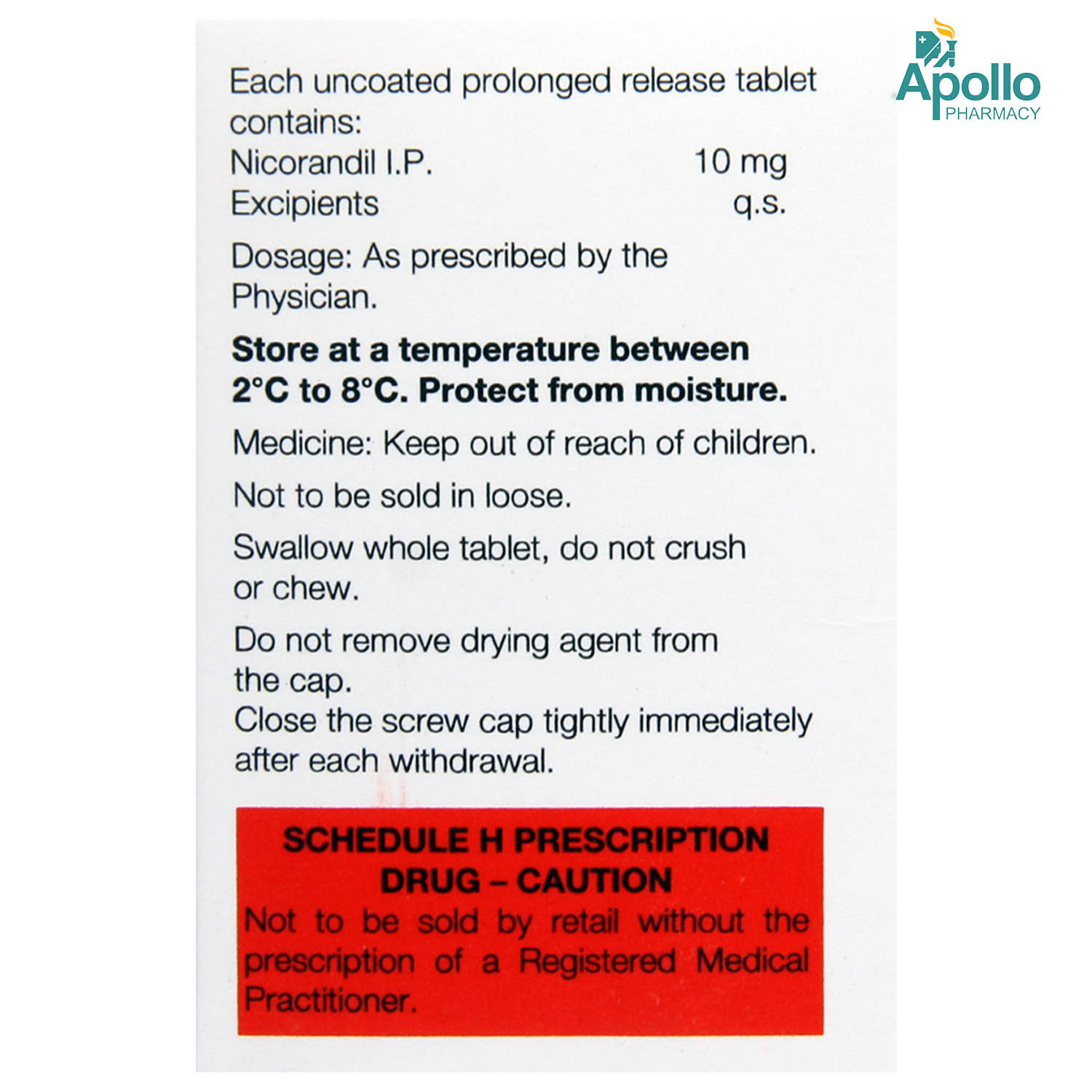 Nicoduce OD 10 Tablet 10's, Pack of 10 TABLETS Nicoduce OD 10 Tablet 10's, Pack of 10 TABLETS