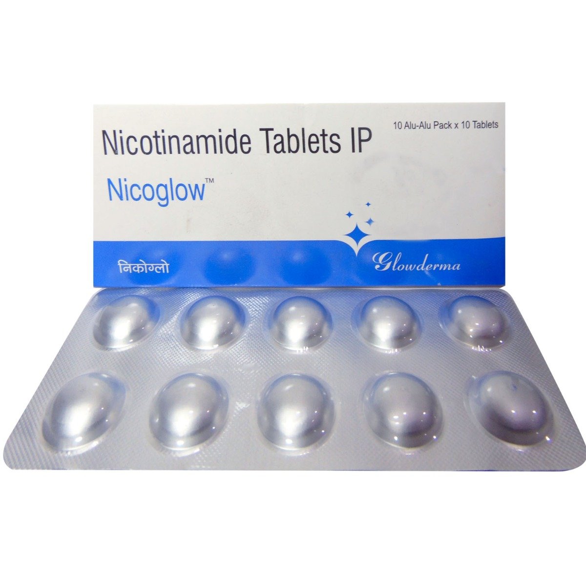 Nicoglow Tablet 10's, Pack of 10 TABLETS Nicoglow Tablet 10's, Pack of 10 TABLETS