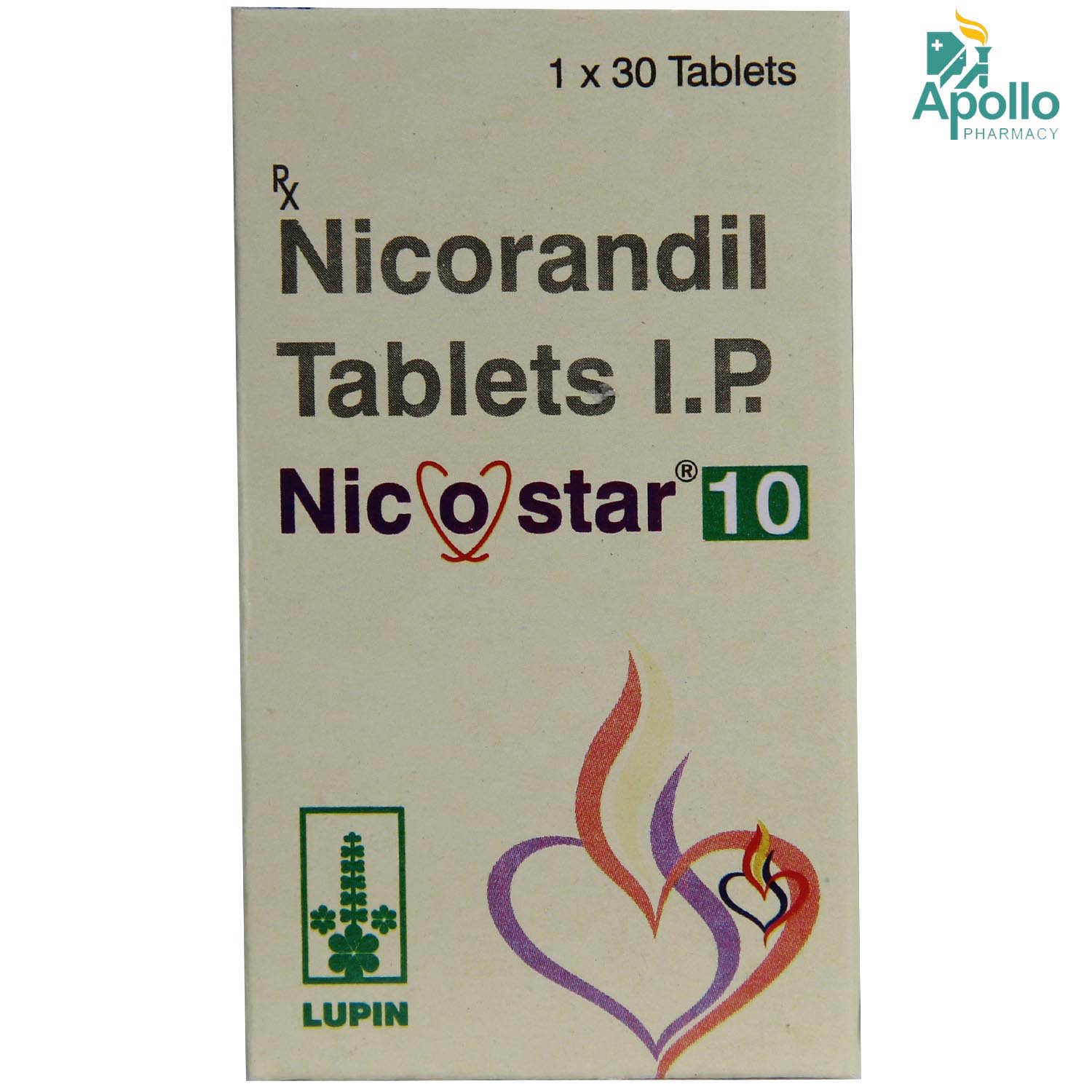 Nicostar 10 mg Tablet 30's, Pack of 1 TABLET Nicostar 10 mg Tablet 30's, Pack of 1 TABLET
