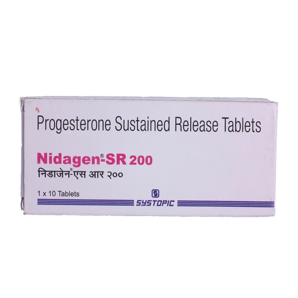 Nidagen SR 200 Tablet 10's, Pack of 10 TABLETS