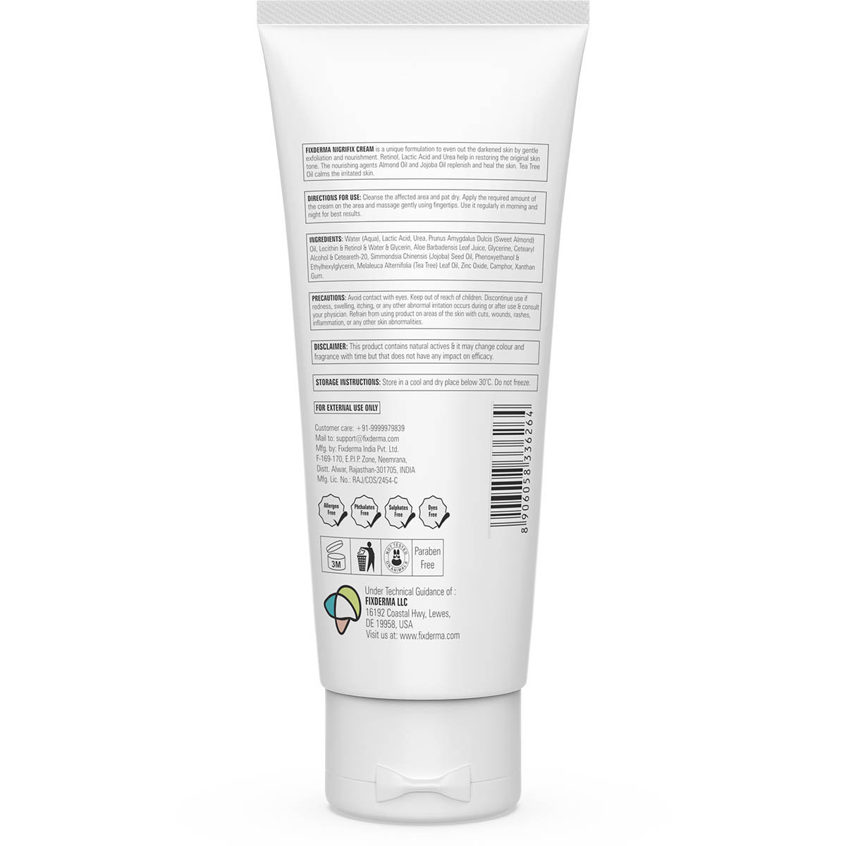 Fixderma Nigrifix Cream 100 Gm, Pack of 1 Fixderma Nigrifix Cream 100 Gm, Pack of 1