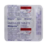 Nimprex 100 Mg Tablet 15's, Pack of 15 TABLETS