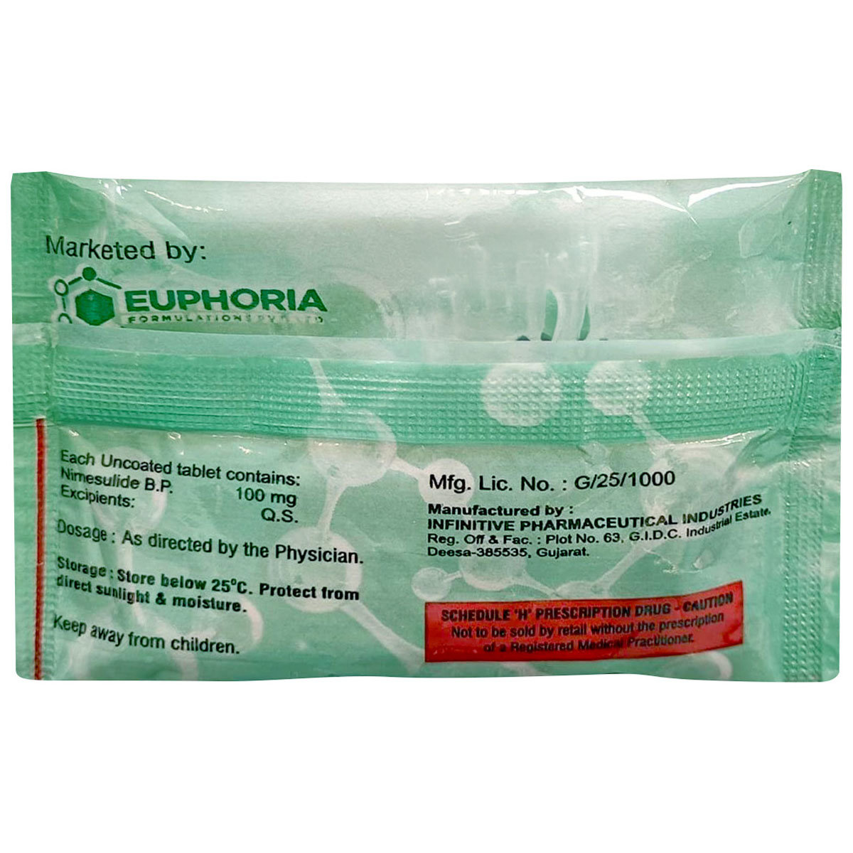 Nima Tablet 100's, Pack of 1 Nima Tablet 100's, Pack of 1