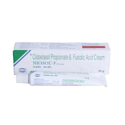 Niosol-F Cream 10 gm, Pack of 1 CREAM