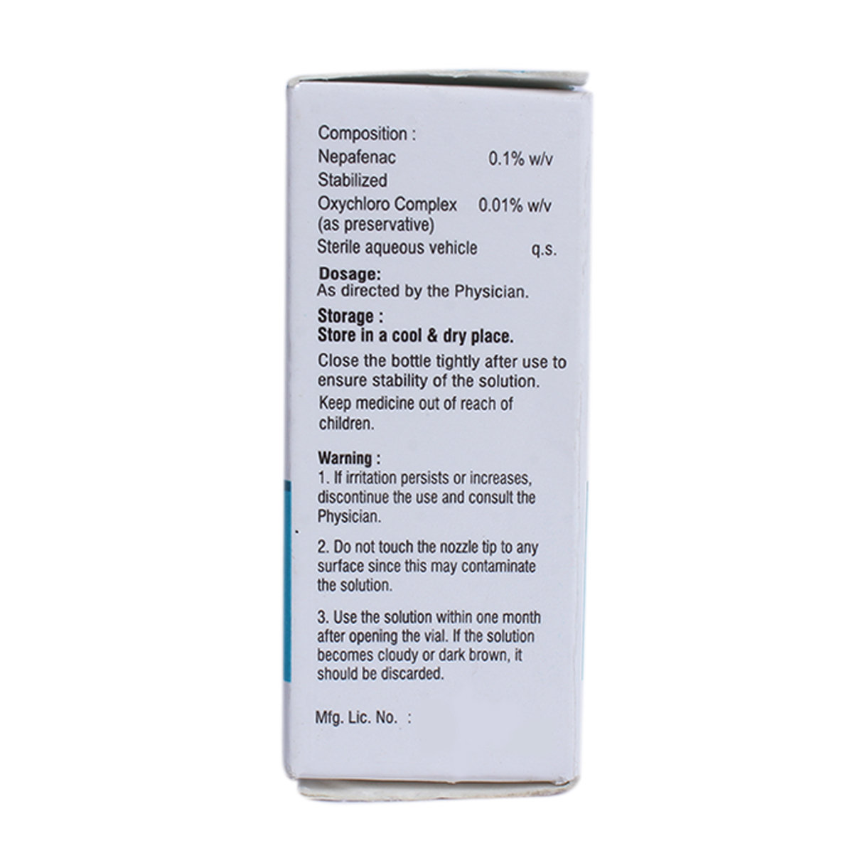 Nipranac CS Eye Drop 5 ml, Pack of 1 EYE DROP Nipranac CS Eye Drop 5 ml, Pack of 1 EYE DROP