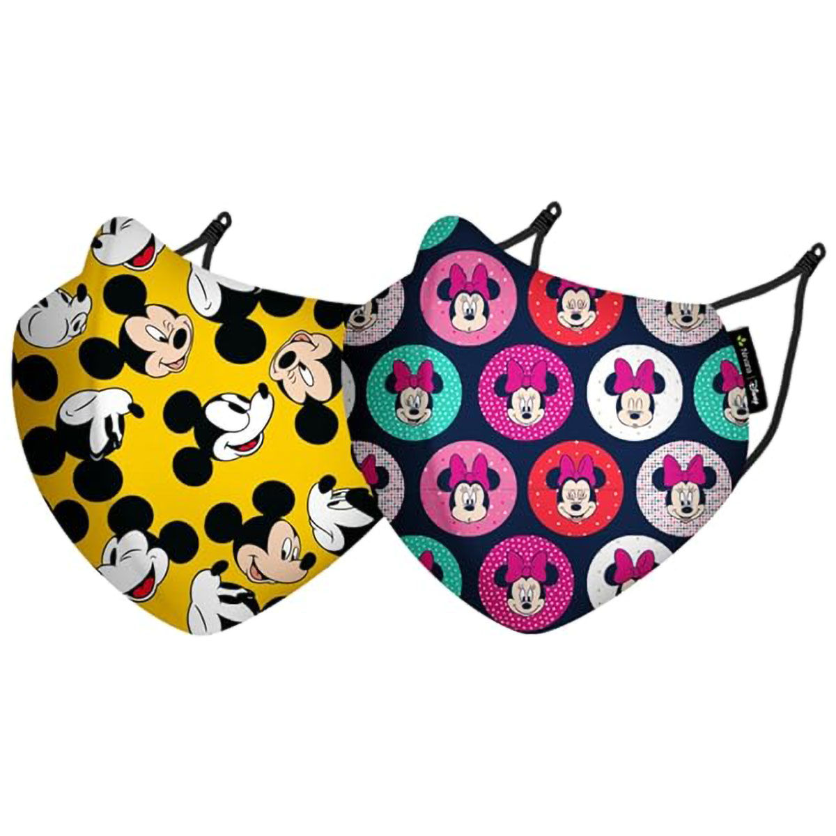  Nirvana Mask Mickey And Minnie Small (Pack of 2)