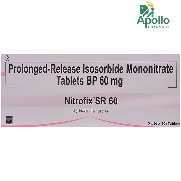 Nitrofix SR 60 Tablet 10's, Pack of 10 TABLETS