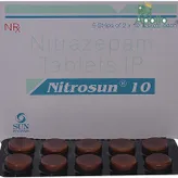 Nitrosun 10 Tablet 10's, Pack of 10 TABLETS