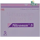 Nitrosun 5 Tablet 10's, Pack of 10 TABLETS