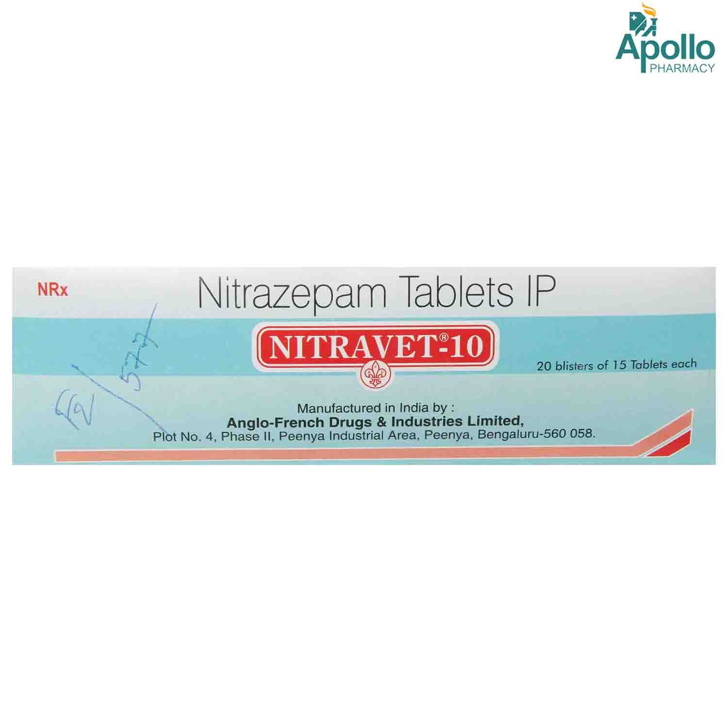 Buy Nitravet-10 Tablet 15's Online