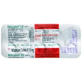 Nitcalm 10 Tablet 10's, Pack of 10 TABLETS