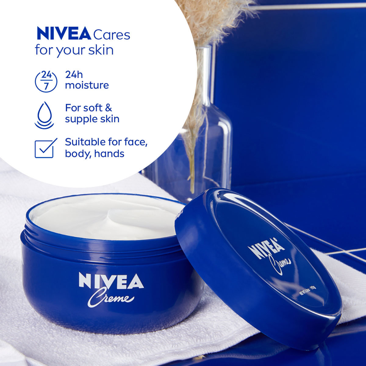 Nivea Multi-Purpose Creme 60 ml | Protects & Moisturises Skin | Multi Purpose Cream For All Season, Pack of 1 Nivea Multi-Purpose Creme 60 ml | Protects & Moisturises Skin | Multi Purpose Cream For All Season, Pack of 1