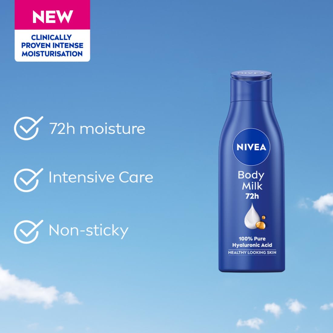 Nivea Body Milk Nourishing Lotion 200 ml | With Almond Oil & Vitamin E | With Deep Moisture Serum | 48 Hrs Of Intense Moisturization | For Dry To Very Dry Skin, Pack of 1 Nivea Body Milk Nourishing Lotion 200 ml | With Almond Oil & Vitamin E | With Deep Moisture Serum | 48 Hrs Of Intense Moisturization | For Dry To Very Dry Skin, Pack of 1