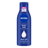 Nivea Nourishing Body Milk Moisturising Lotion for Dry Skin, 200 ml, Pack of 1