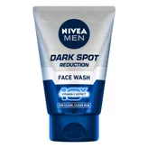 Nivea Men Dark Spot Reduction Face Wash 100 gm | With Ginko and Ginseng Extracts | 10X Vitamin C Effect For Clear Skin | Reduce Dark Spot | For All Skin Type, Pack of 1
