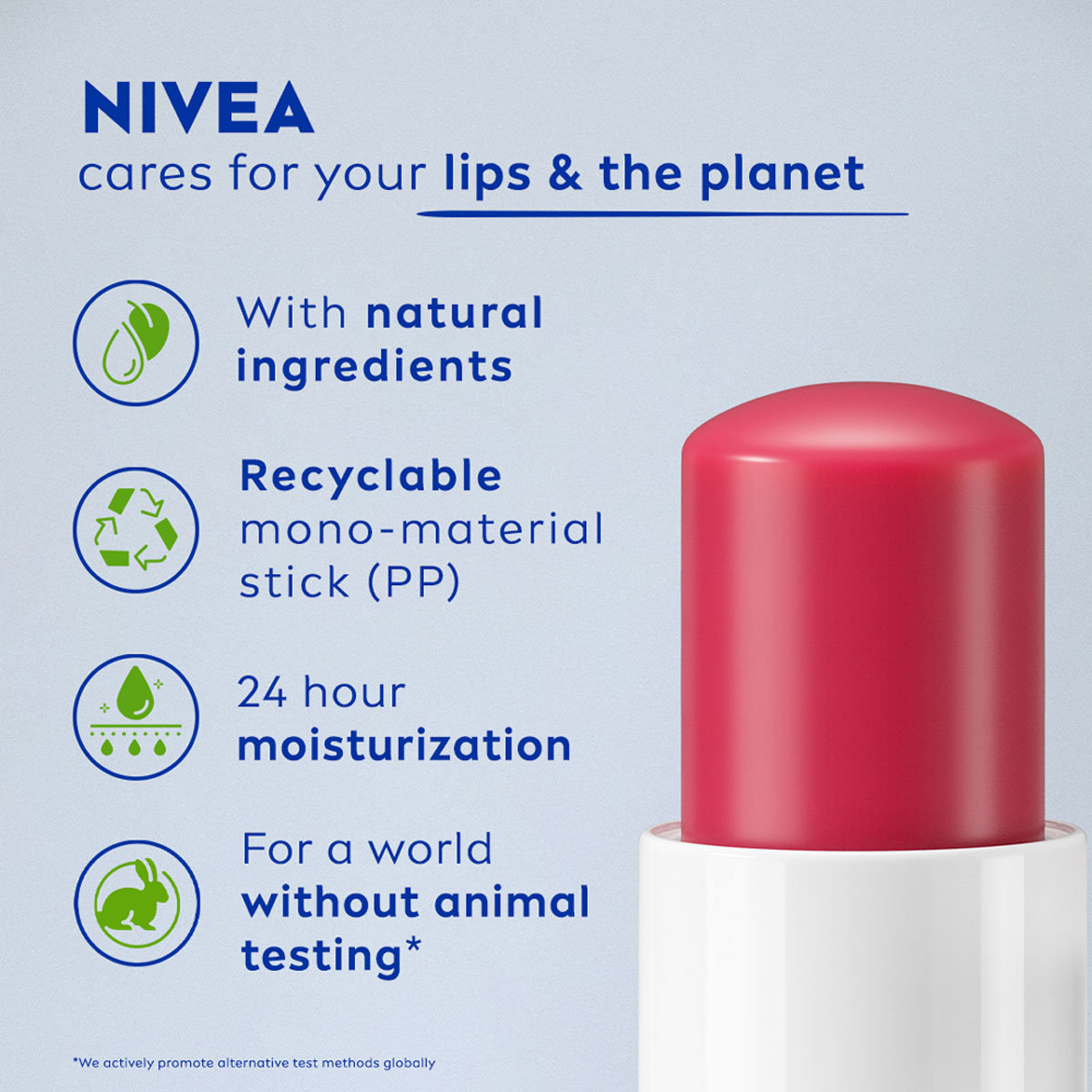 Nivea Cherry Shine Caring Lip Balm, 4.8 gm, Pack of 1 Nivea Cherry Shine Caring Lip Balm, 4.8 gm, Pack of 1