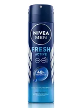 Nivea Men Fresh Active Deodorant Spray, 150 ml, Pack of 1