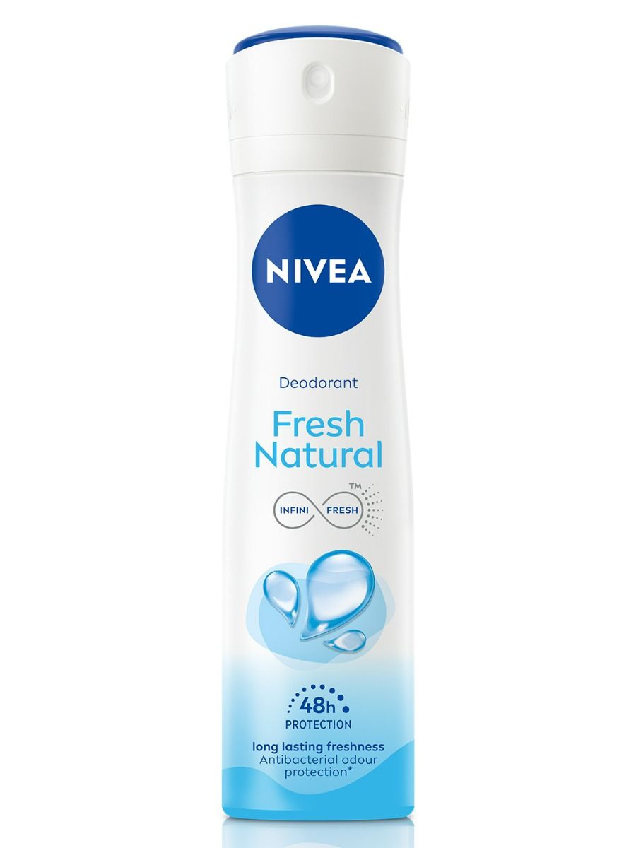 Buy Nivea Fresh Natural Deodorant Spray, 150 ml Online