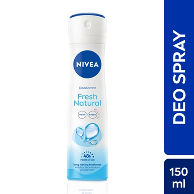 Nivea Fresh Natural Deodorant Spray, 150 ml, Pack of 1